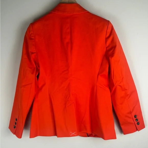 NWT Boden Classic Blazer Orange Women's Size 4P Career Business Office - Picture 2 of 12